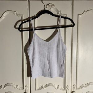 Unknown brand white/pink/black tank tops